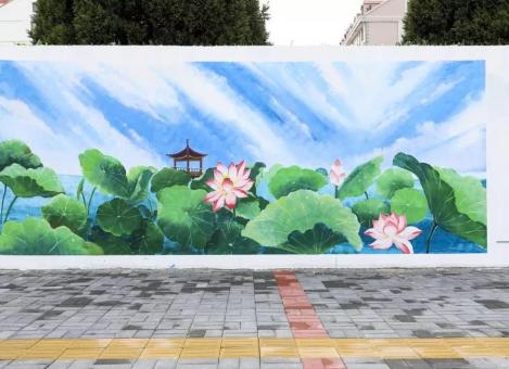 石门墙绘施工材料制作工艺说明
