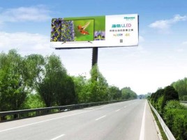 石门高速擎天柱广告牌的特点和优势