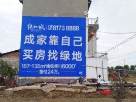 石门墙体广告位置选择重要性