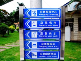 石门标识导向系统设计需要掌握的四大元素