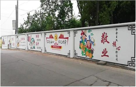 石门手绘墙画在现实中主要有哪些应用？