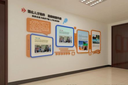 石门如何才能设计出符合企业自身特征的文化墙？