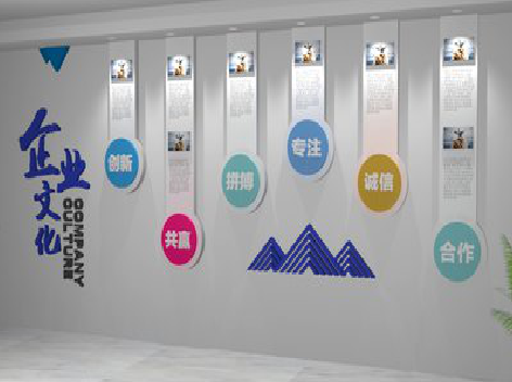 石门企业文化墙需要传递什么办公文化？